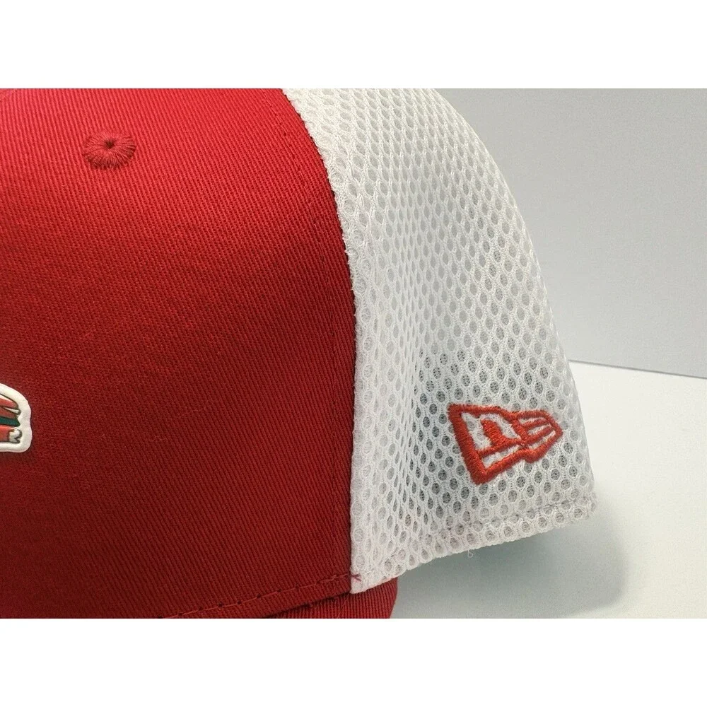NEW Santa Claus Convertible Lowrider New Era 39Thirty Flex Cap Hat Red M/L